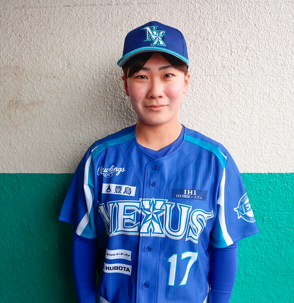 所属選手　佐藤遥選手から
