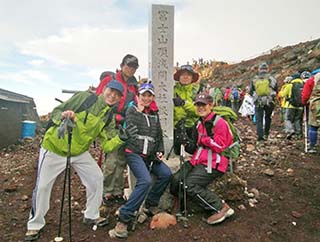 登山（富士山）