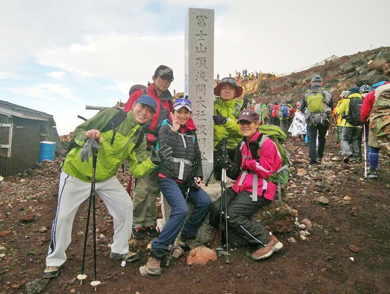 登山(富士山)