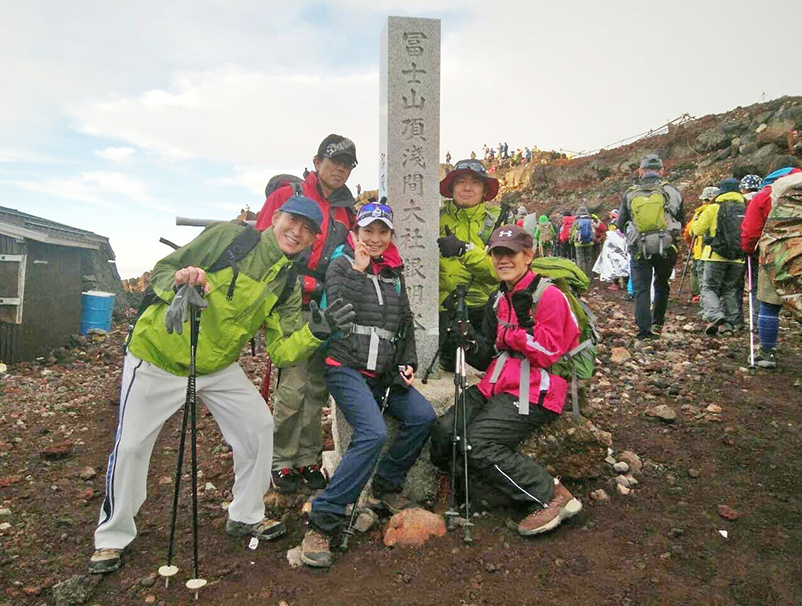 登山（富士山）